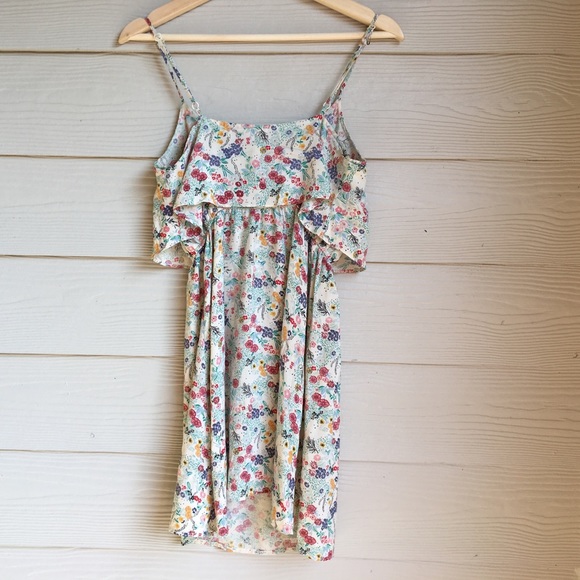 ♦️SOLD♦️Summer Floral Casual Mini dress - Picture 5 of 6